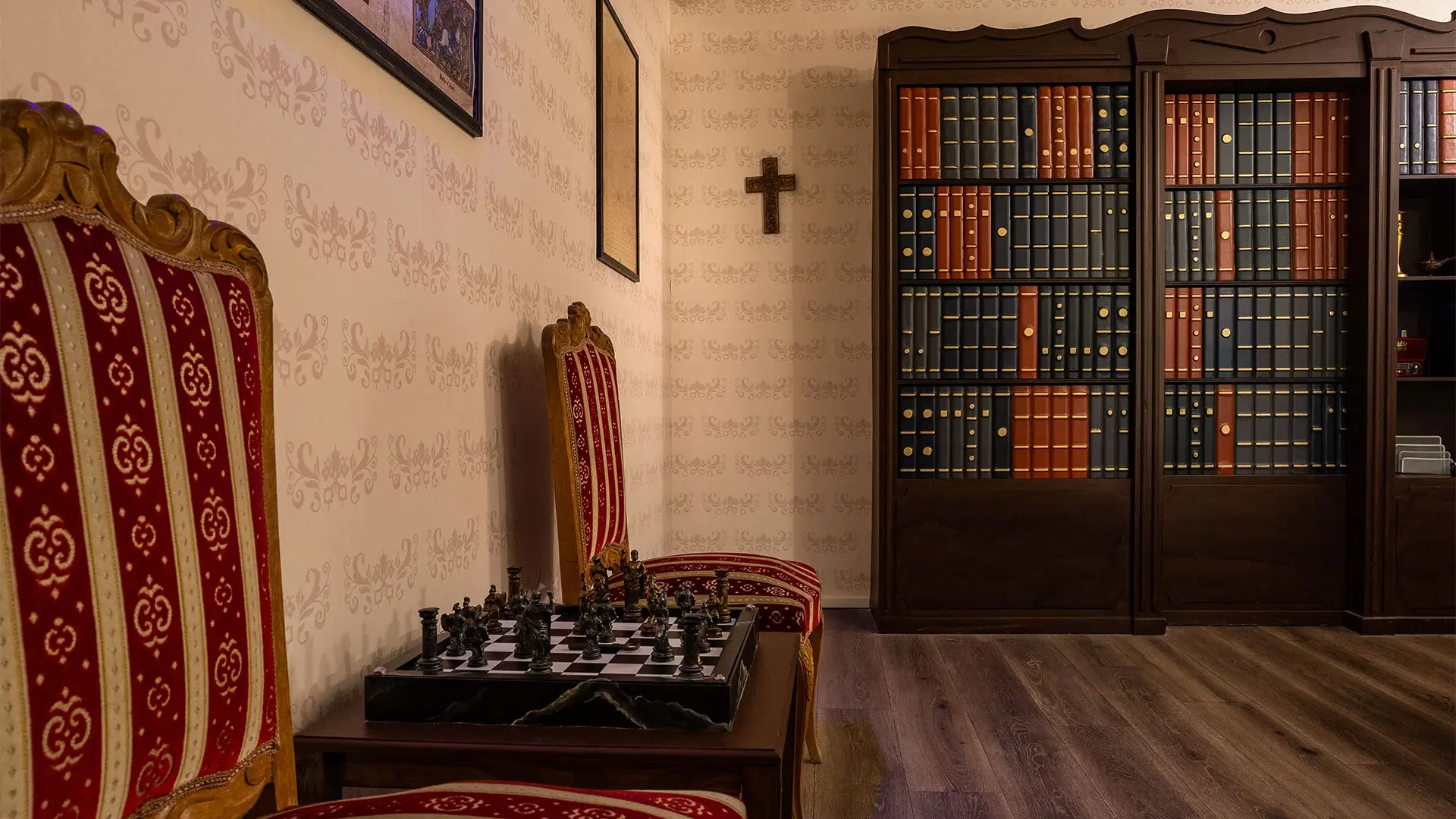 Escape room challenge at Game Over Escape Rooms